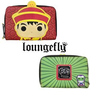 Loungefly Dragon Ball Z Gohan Piccolo POP Wallet Anime Faux Leather Zip Around